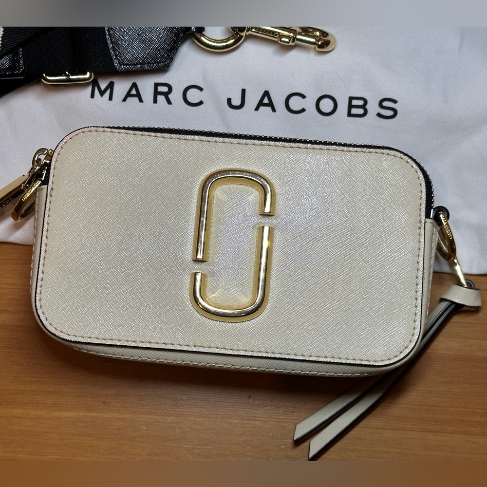 Marc Jacobs Cloud white Multi Snapshot Camera Bag